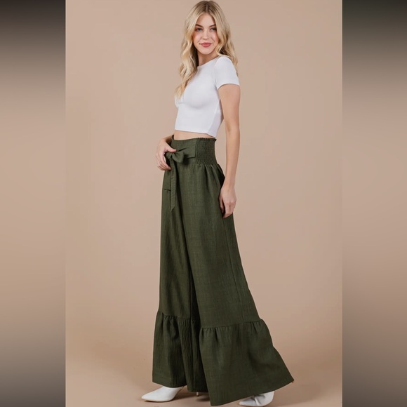 Boho Extra Wide Leg Pants - Picture 3 of 6